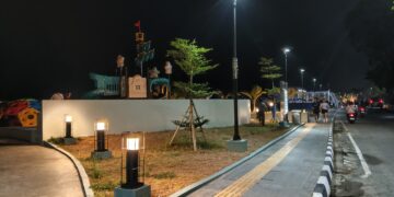 Kawasan Tepi Sungai Mahakam Terus Bersolek Lebih Anggun
