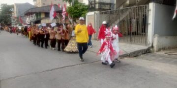 SDN 012 Samarinda Ilir Semarakkan Hari Kemerdekaan RI dan HUT Pramuka
