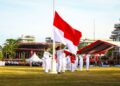 Inklusif dan Khidmat, Upacara Penurunan Bendera Peringatan HUT ke-81 RI