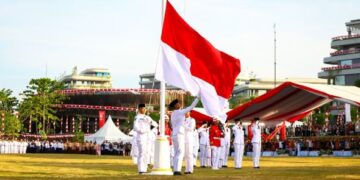 Inklusif dan Khidmat, Upacara Penurunan Bendera Peringatan HUT ke-81 RI