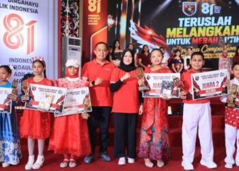 Pangdam VI/Mulawarman Mayjen Krido Pramono Rayakan HUT ke-81 RI Lewat Musik