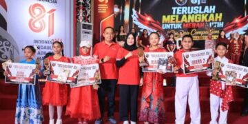 Pangdam VI/Mulawarman Mayjen Krido Pramono Rayakan HUT ke-81 RI Lewat Musik