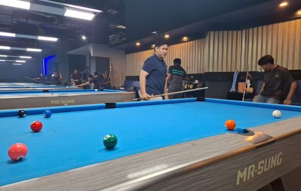 Usia Belum Sebulan, PWI Kaltim Billiard Club Sukses Gelar Turnamen Se-Kaltim