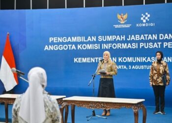 Lawan Hoaks Makin Gacor, 7 Anggota KIP Periode 2026–2030 Dikukuhkan