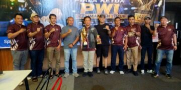 Turnamen Billiar Piala Bergilir Ketua PWI Kaltim Sukses Jadi Jembatan Silaturahmi
