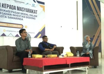 Jurusan Akuntansi Polnes Gelar Sosialisasi Pencegahan Investasi Bodong di SMKN 8 Samarinda