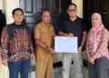 Tim Dosen Polnes Perkenalkan Pemanfaatan Peta Teknis Jaringan Air Bersih dan Listrik Sarana RSUD AWS